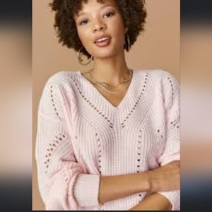 Knitted  green sweater